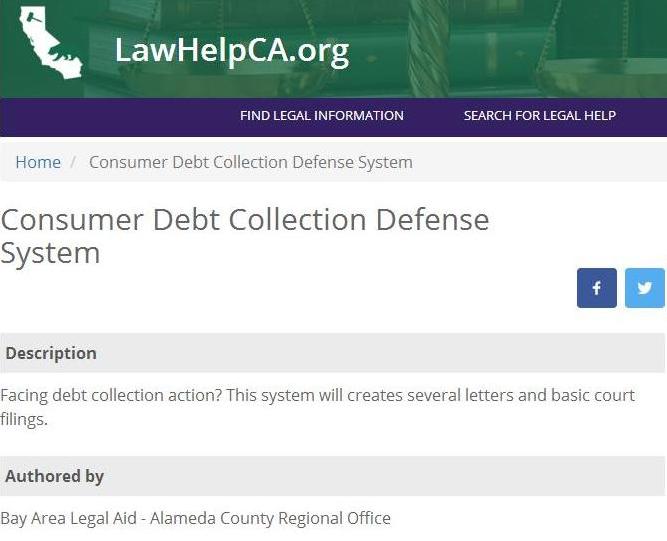 Interactive Debt Collection Defense System